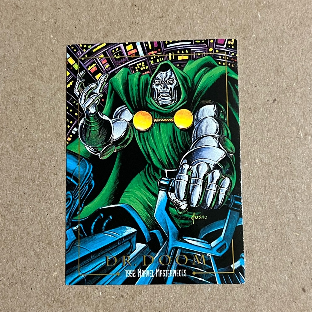 1992 SkyBox Marvel Masterpieces Dr. Doom #26 Trading Card
